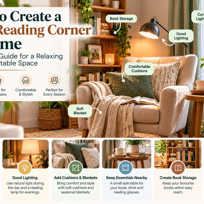 How to Create a Cozy Reading Corner at Home: A Practical Guide