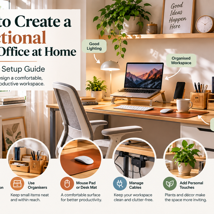 How to Create a Functional Home Office at Home: A Practical Setup Guide