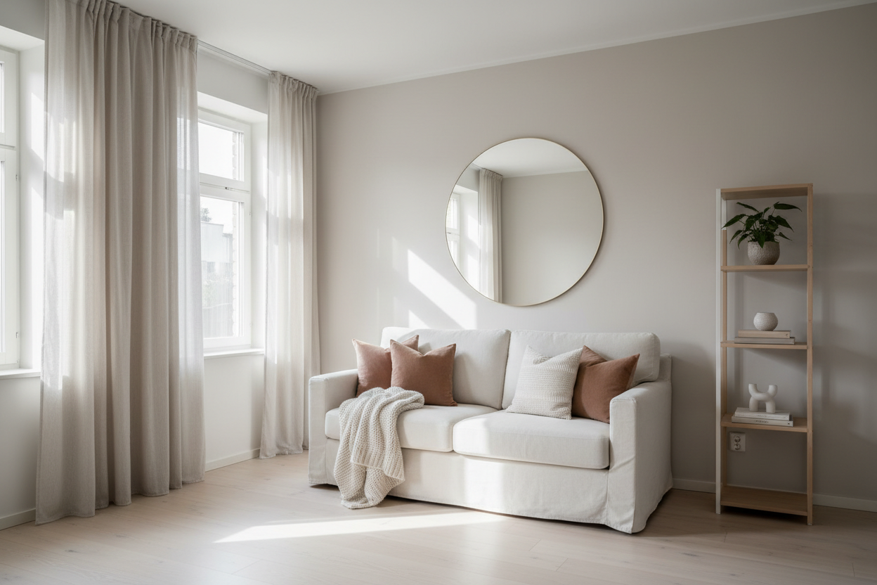 How to Make a Small Room Look Bigger: 15 Practical Styling &amp; Space-Saving Ideas