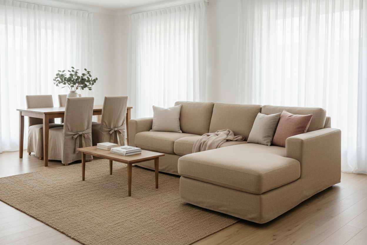 Chair Covers &amp; Slipcovers: How to Refresh Furniture on a Budget