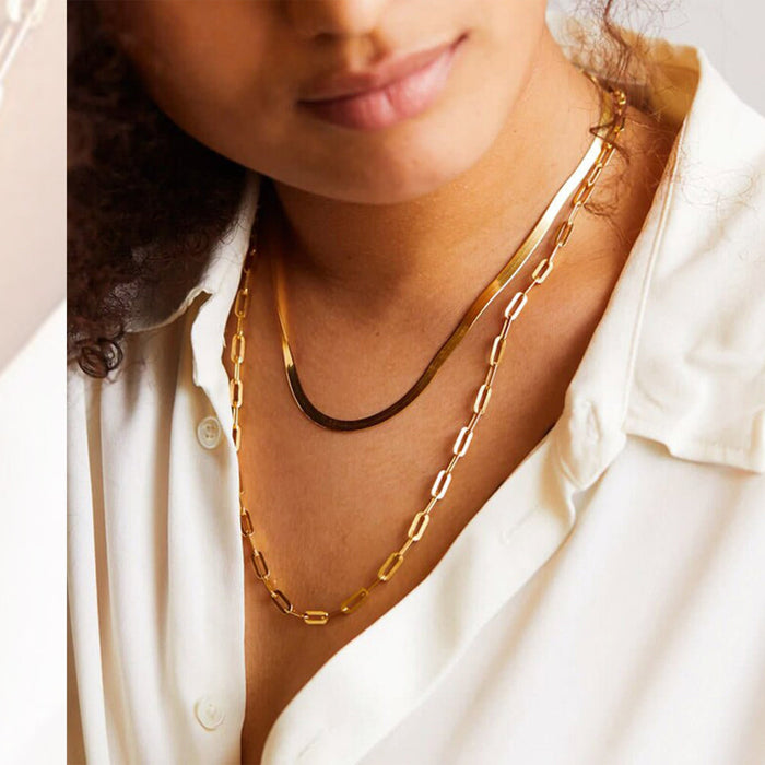 Shine Bright with the Fashion Gold Necklace - The Key to Elevating Your Style