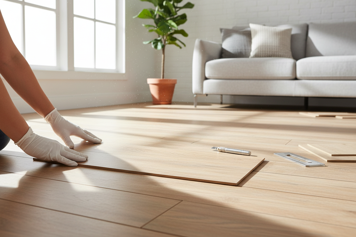 Peel-and-Stick Vinyl Tiles: A Beginner's Flooring Guide