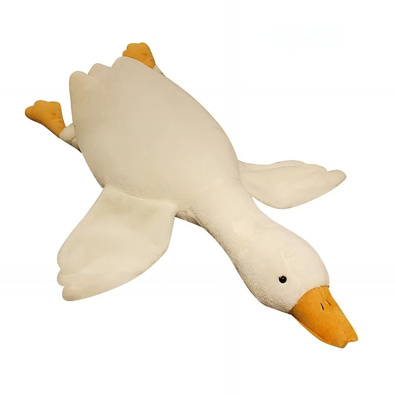 Anypillow Side Sleep Body Pillow Cute Huge White Goose Stuffed Animal Sleeping Pillow 160CM