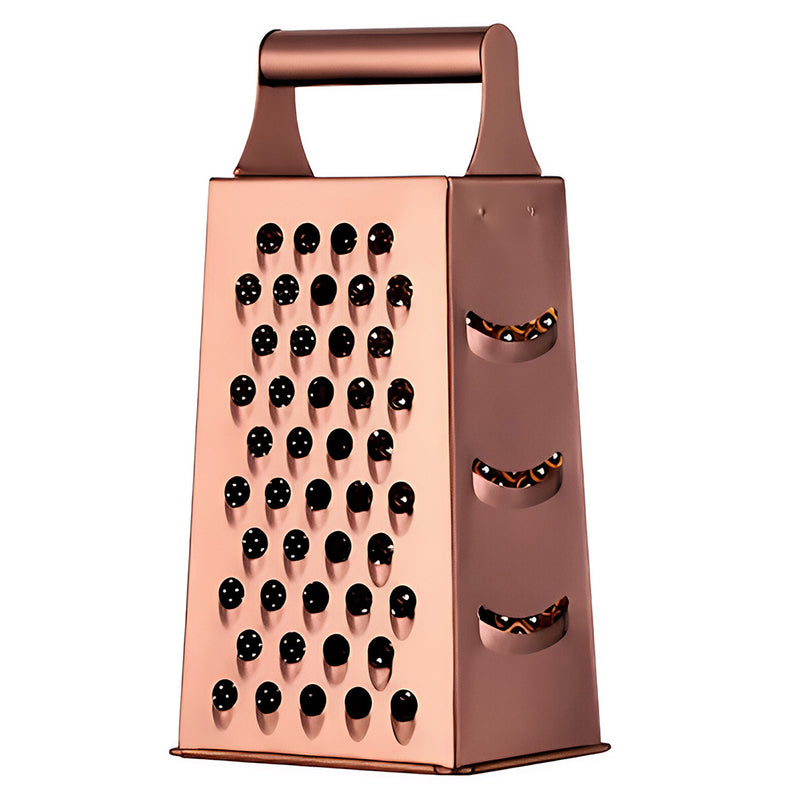 Anygleam Rose Gold Stainless Steel Food Slicer – Multi-Function Kitchen Tool for Fruits, Vegetables & More