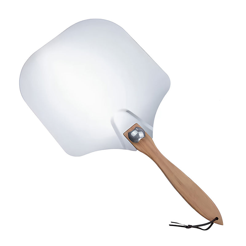 Anygleam 35.5x30.5cm Pizza Shovel With Foldable Wooden Handle Bakeware Kitchen Tools Oxidation