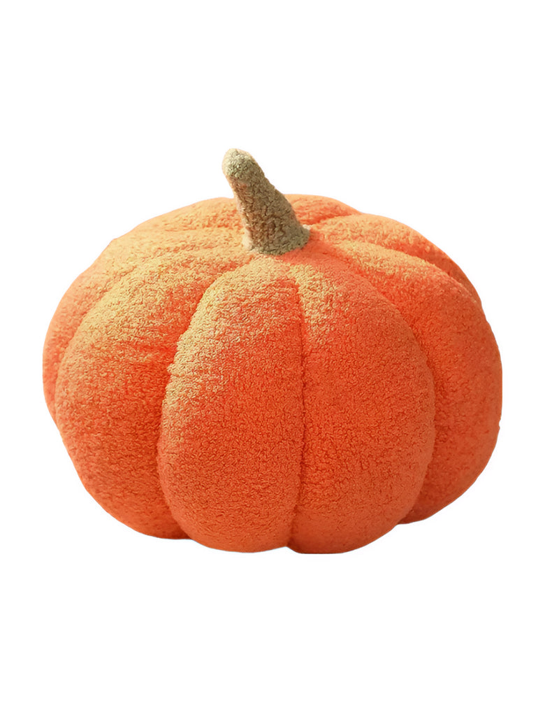 Anypillow Orange Lamb Fleece Pumpkin Plush Throw Pillow 35cm
