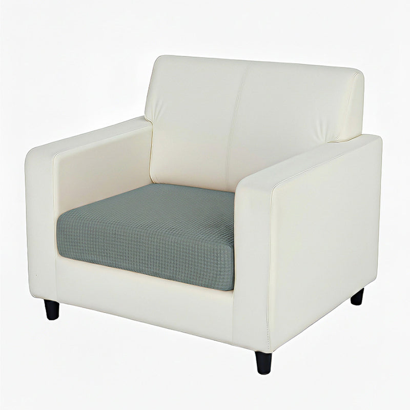 Anyhouz Sofa Cover Cypress Green Polyester Thick Stretchable Cushion For Living Room 1Pc Back Cushion