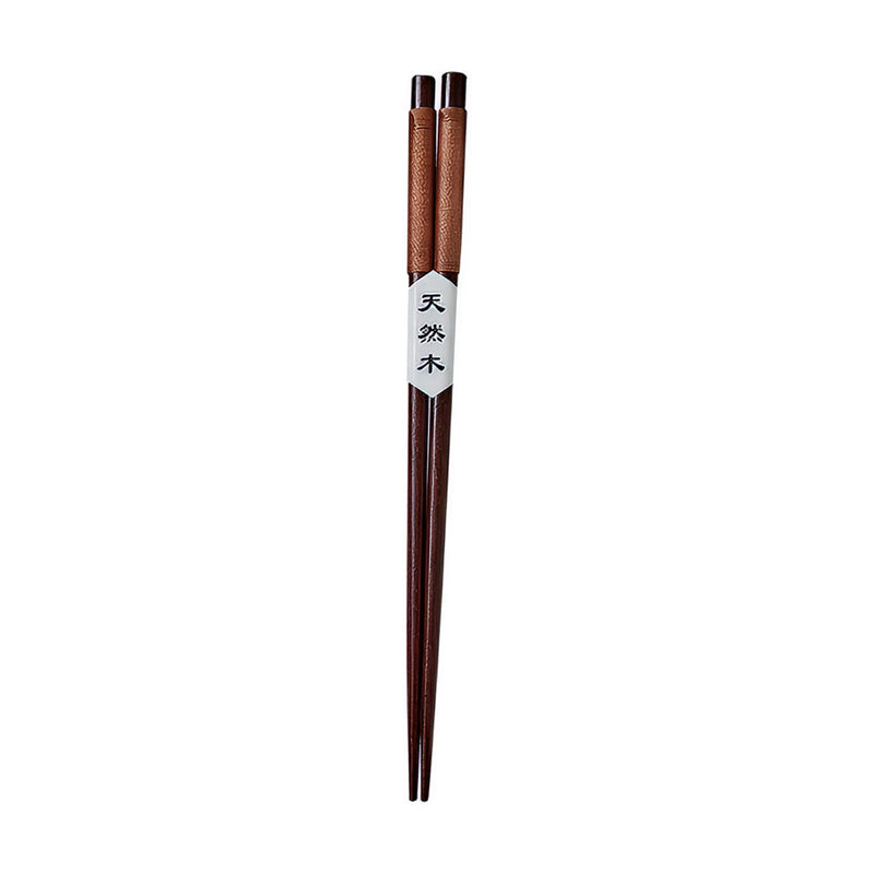 Anygleam Brown Winding 10pairs Wooden Sushi Sticks Food Kitchen Tableware