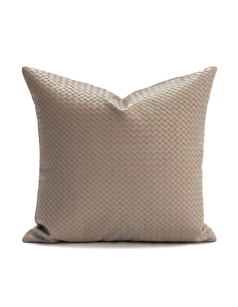 Anypillow Khaki Plain Decorative Cushion Cover – Soft Throw Pillowcase for Sofa & Bed