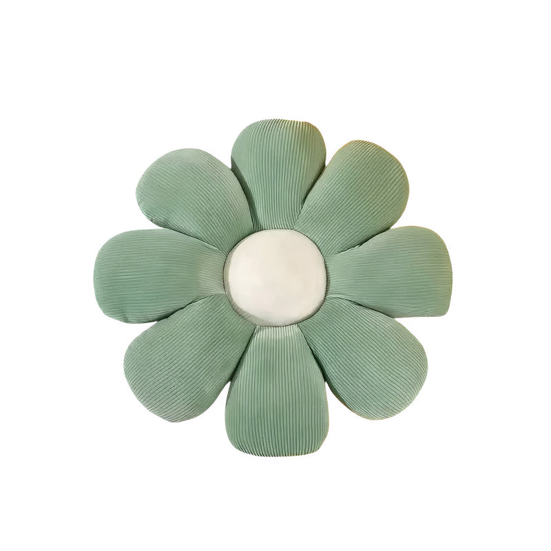 Anypillow Green Daisy Throw Pillow – Soft Plush Decorative Cushion