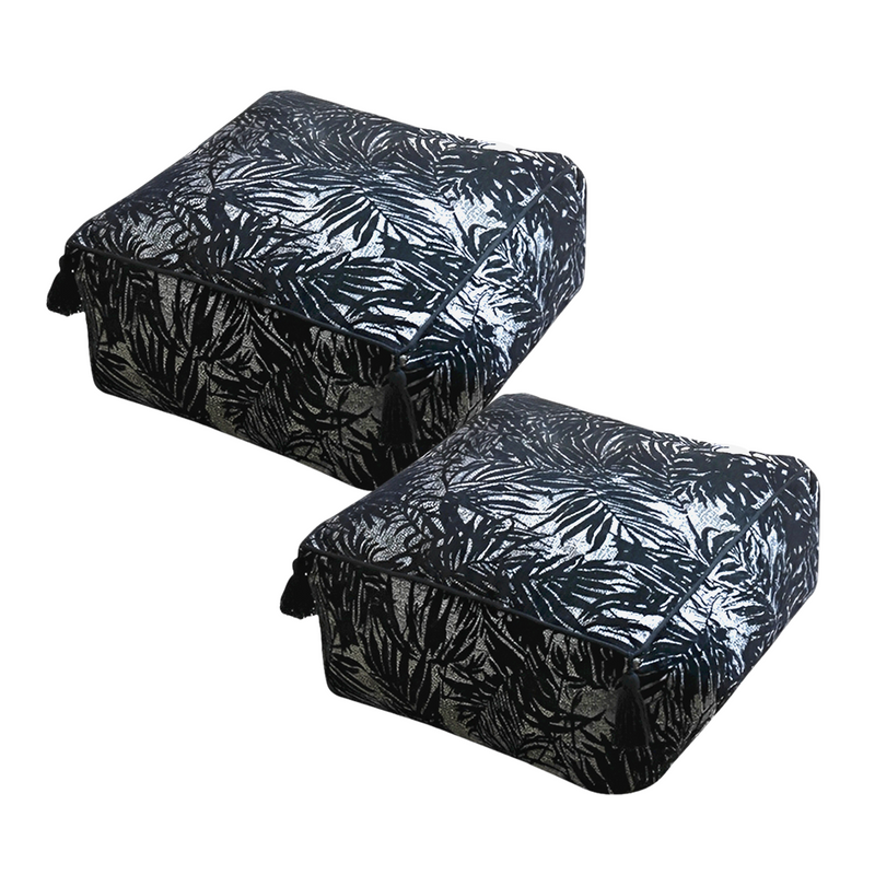 Anyhouz 2PC 50cm Premium Polyester Fiber Cushion with EPP Particle Insert for Enhanced Comfort