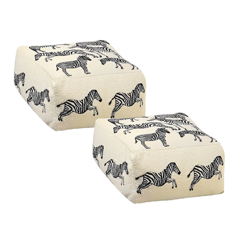 Anyhouz 2PC 48cm Premium Polyester Fiber Cushion with EPP Particle Inserts Home Decor