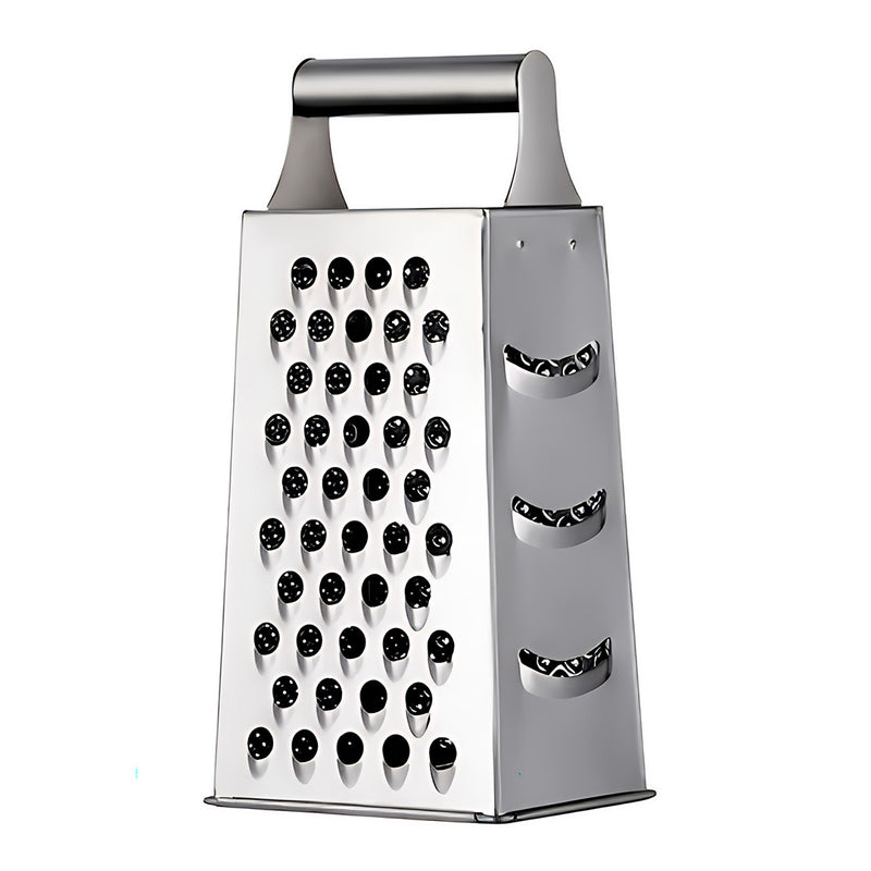 Anygleam Silver Stainless Steel Food Slicer – Multi-Function Kitchen Tool for Fruits, Vegetables & More