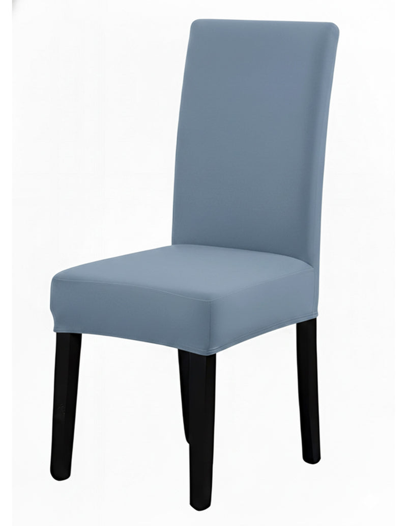 Anyseat Light Blue Chair Cover – Waterproof Elastic Slipcover with Anti‑Dirt Protection for Dining Room, Kitchen, Wedding, Hotel, Banquet & Restaurant