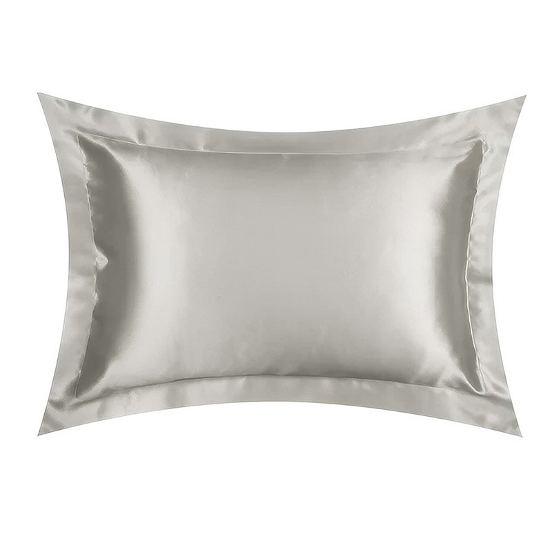 ANYHOUZ Pillowcase Starry Silver Luxury Soft Natural Mulberry Silky Two Sided Satin Cover