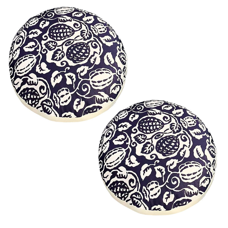 Anyhouz 2PC 45cm Puff Polyester Cotton Pillow with EPP Particle Insert for Enhanced Comfort Home Decor