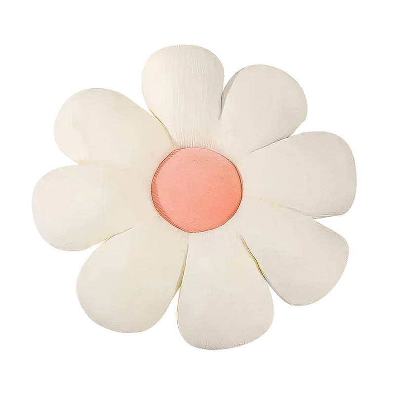 Anypillow White Daisy Throw Pillow – Soft Plush Decorative Cushion