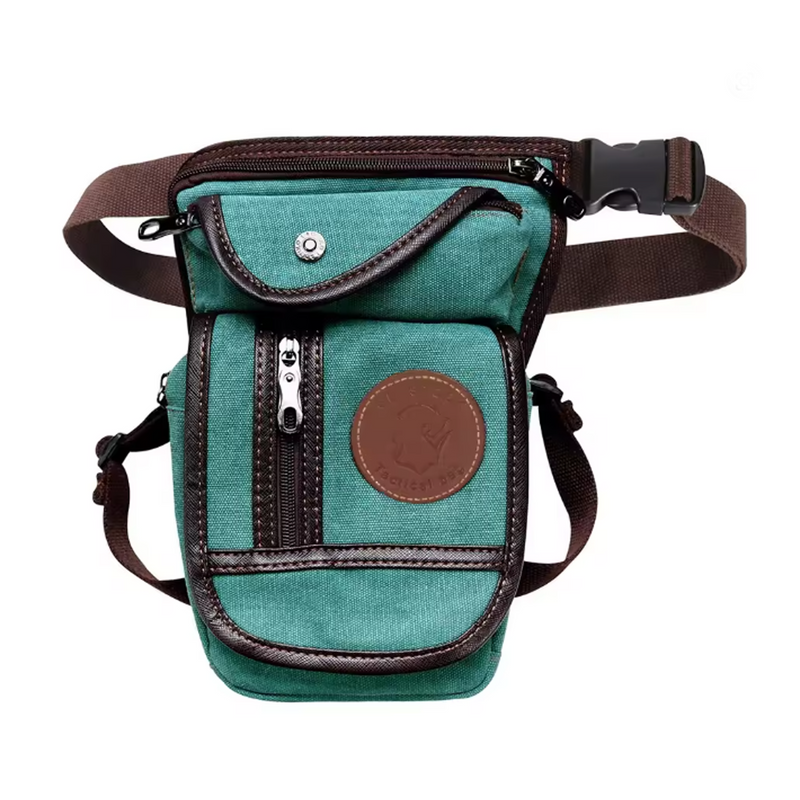 Horse Riding Green Waist Bag – Equestrian Crossbody Pouch