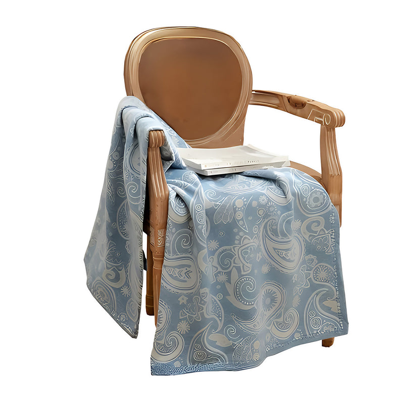 Anycozy Paisley Throw Blanket – Soft Camping Mat & Cozy Home Décor