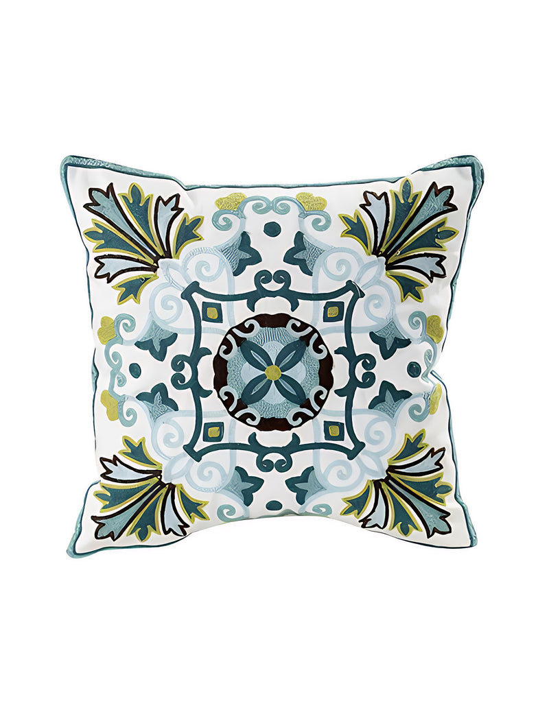 Anypillow Bohemian Embroidered Pillowcase Decorative Cushion Cover