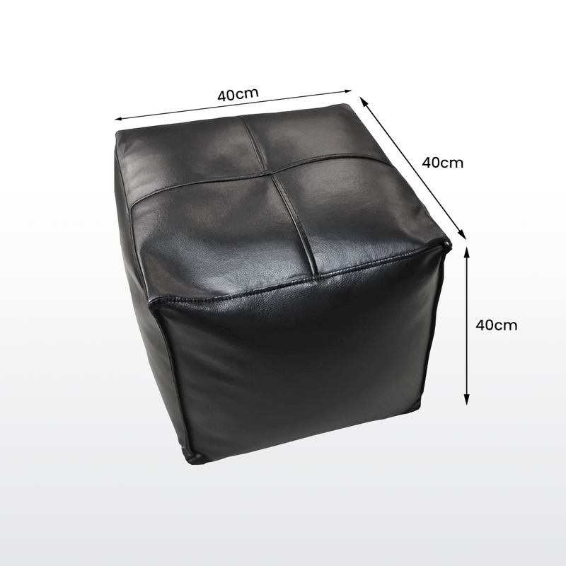 Anyhouz 2PC 40cm Pier Polyester Cotton Pillow with EPP Insert Home Decor