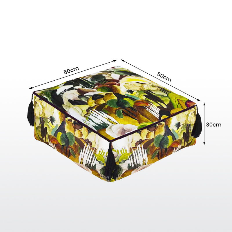 Anyhouz 50cm Polyester Fiber Pillow with EPP Particle Insert Home Decor