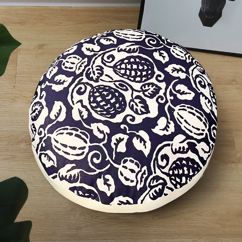 Anyhouz 45cm Puff Polyester Cotton Pillow with EPP Particle Insert for Enhanced Comfort Home Decor