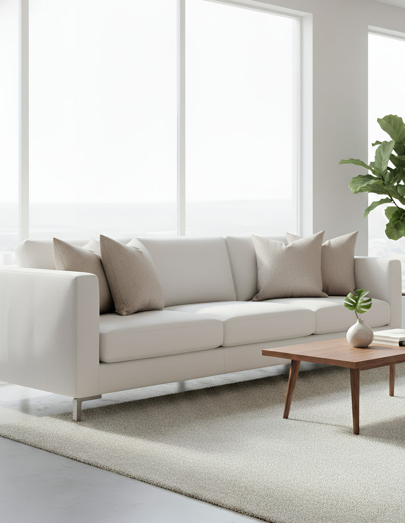 Anypillow Khaki Plain Decorative Cushion Cover – Soft Throw Pillowcase for Sofa & Bed