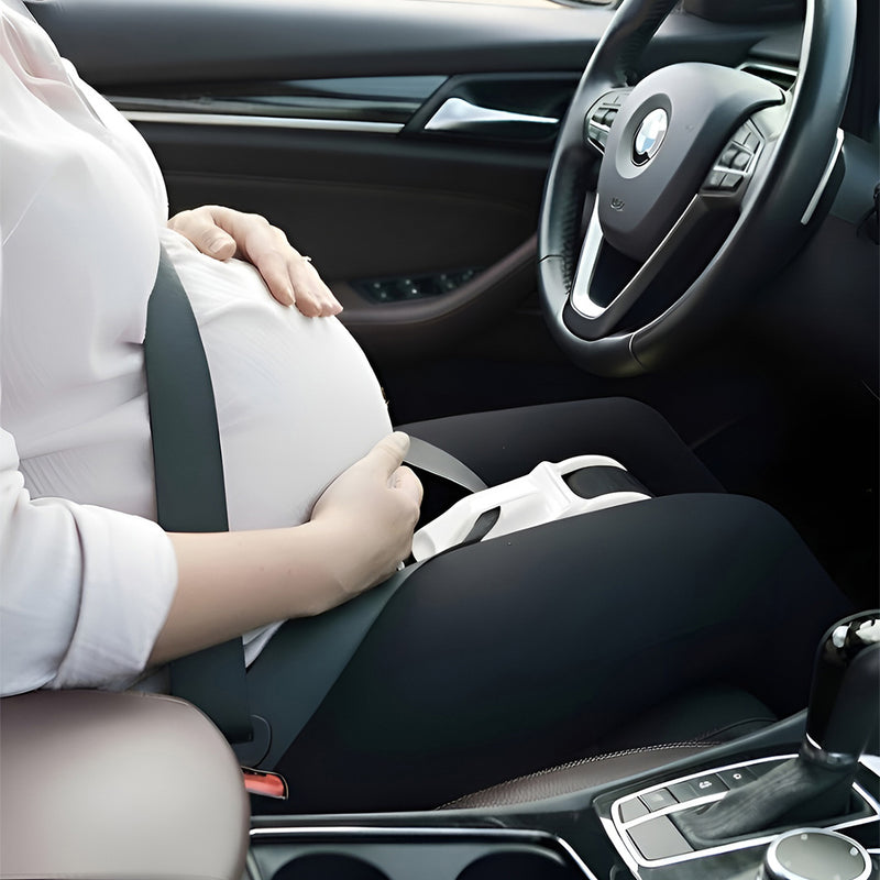 Anyseat Pregnant Car Seat Belt White for Comfort and Safety Maternity Moms Belly Protection