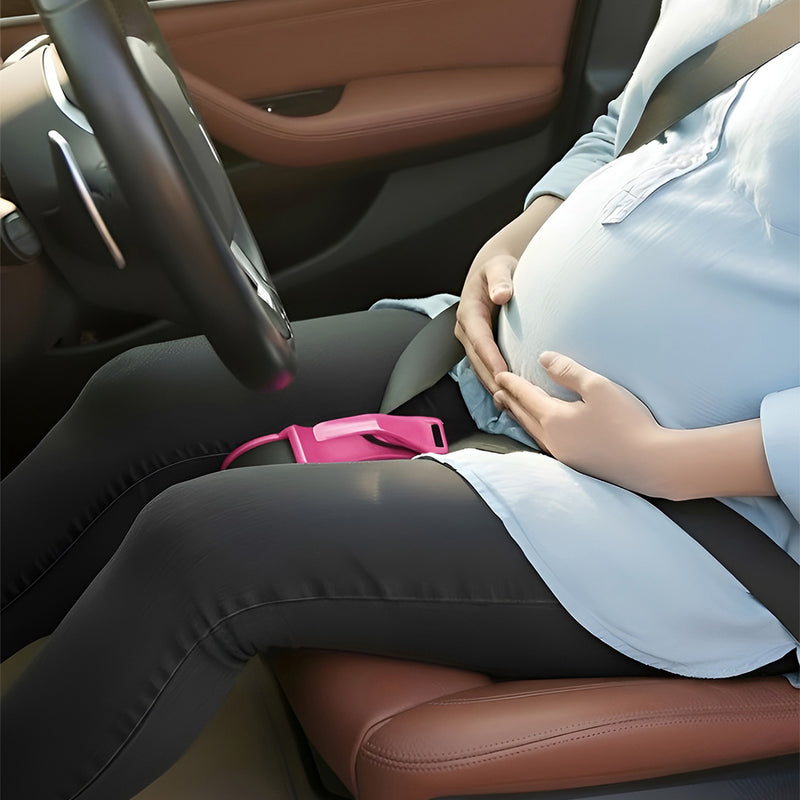 Anyseat Pregnant Car Seat Belt Pink for Comfort and Safety Maternity Moms Belly Protection