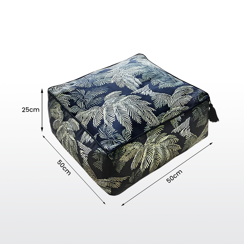 Anyhouz 2PC 50cm Ultra Comfort Polyester Cotton Cushion with EPP Particle Support Home Decor