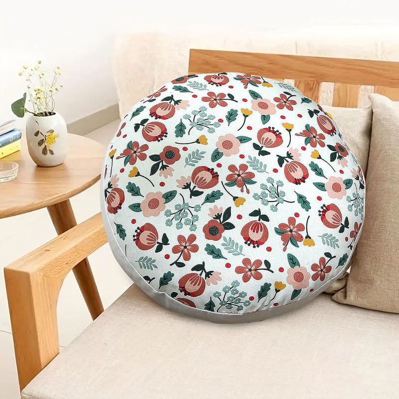 Anyhouz 2PC 45cm Polyester Cotton Pillow with EPP Particle Insert for Enhanced Comfort Home Decor