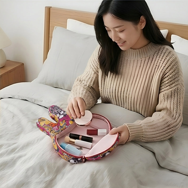 Cute Bunny Pouch – Adorable Rabbit‑Shaped Cosmetic & Travel Organizer Bag