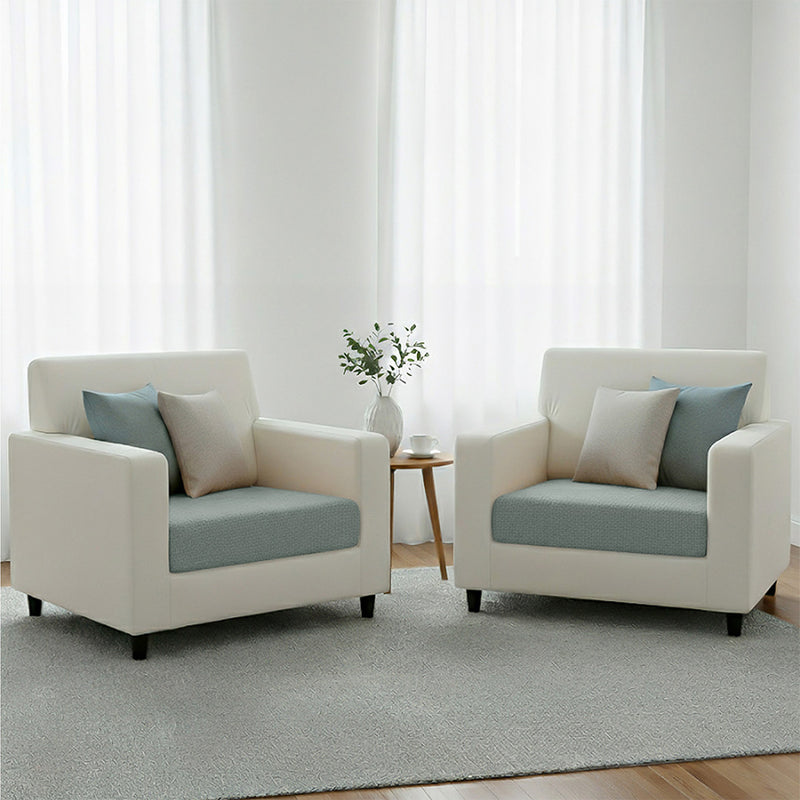 Anyhouz Sofa Cover Cypress Green Polyester Thick Stretchable Cushion For Living Room 1Pc Back Cushion