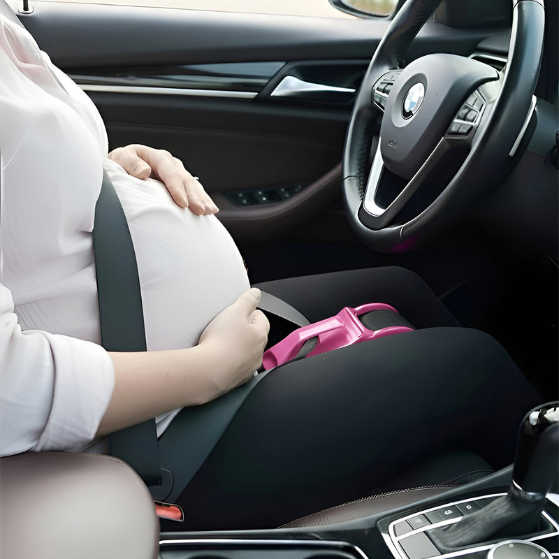 Anyseat Pregnant Car Seat Belt Pink for Comfort and Safety Maternity Moms Belly Protection