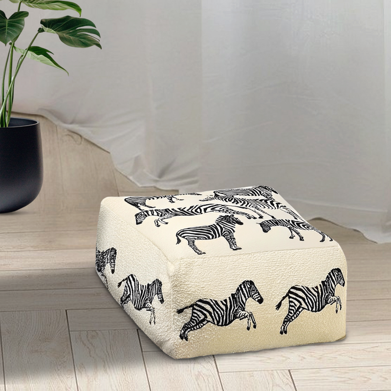 Anyhouz 2PC 48cm Premium Polyester Fiber Cushion with EPP Particle Inserts Home Decor