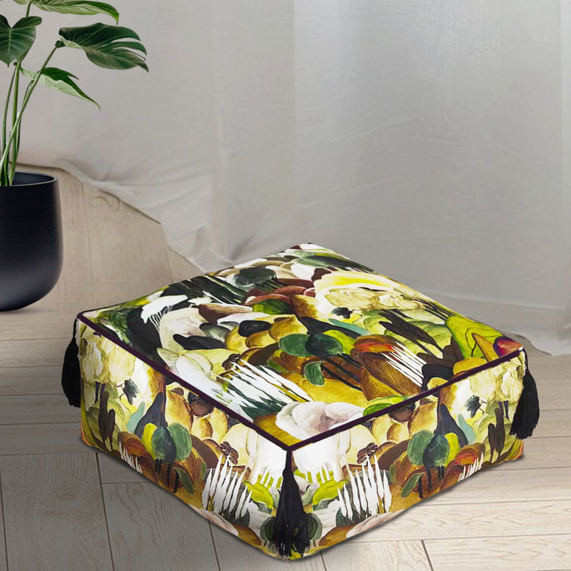 Anyhouz 50cm Polyester Fiber Pillow with EPP Particle Insert Home Decor