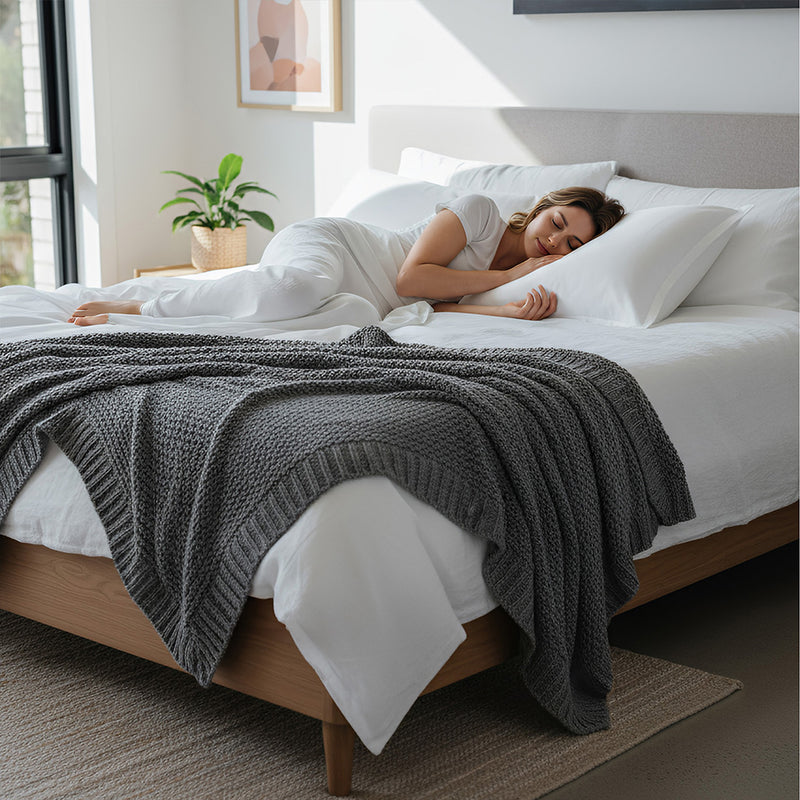 Anypillow White Pure Silk Pillowcase 50x90cm Soft Smooth Luxury Bedding