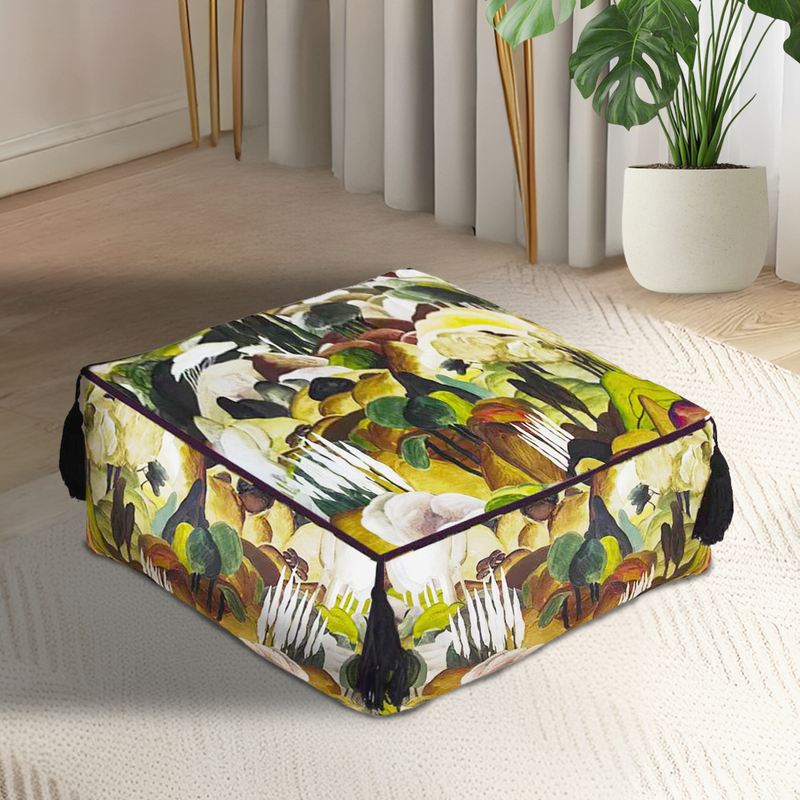 Anyhouz 50cm Polyester Fiber Pillow with EPP Particle Insert Home Decor