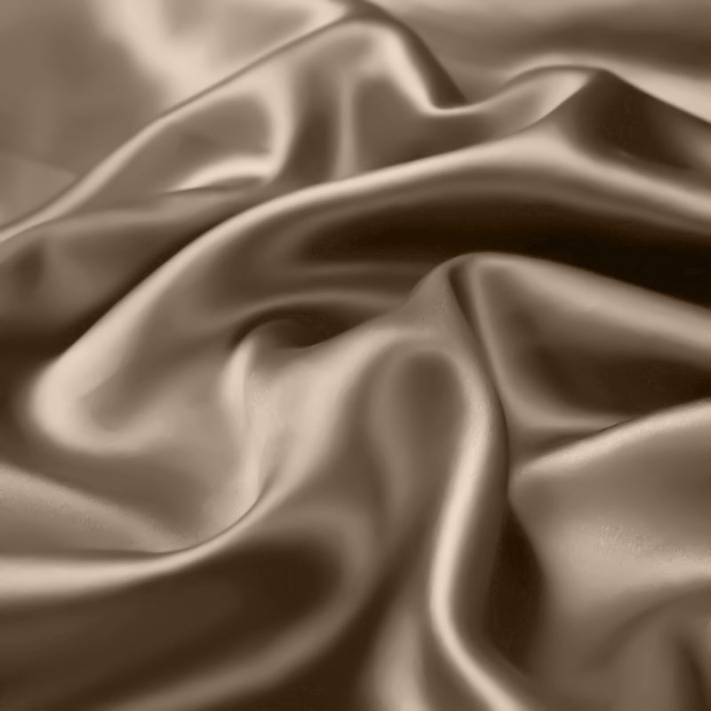 ANYHOUZ Pillowcase 50x75cm Coffee Natural Mulberry Silk For Comfortable And Relaxing Home Bed