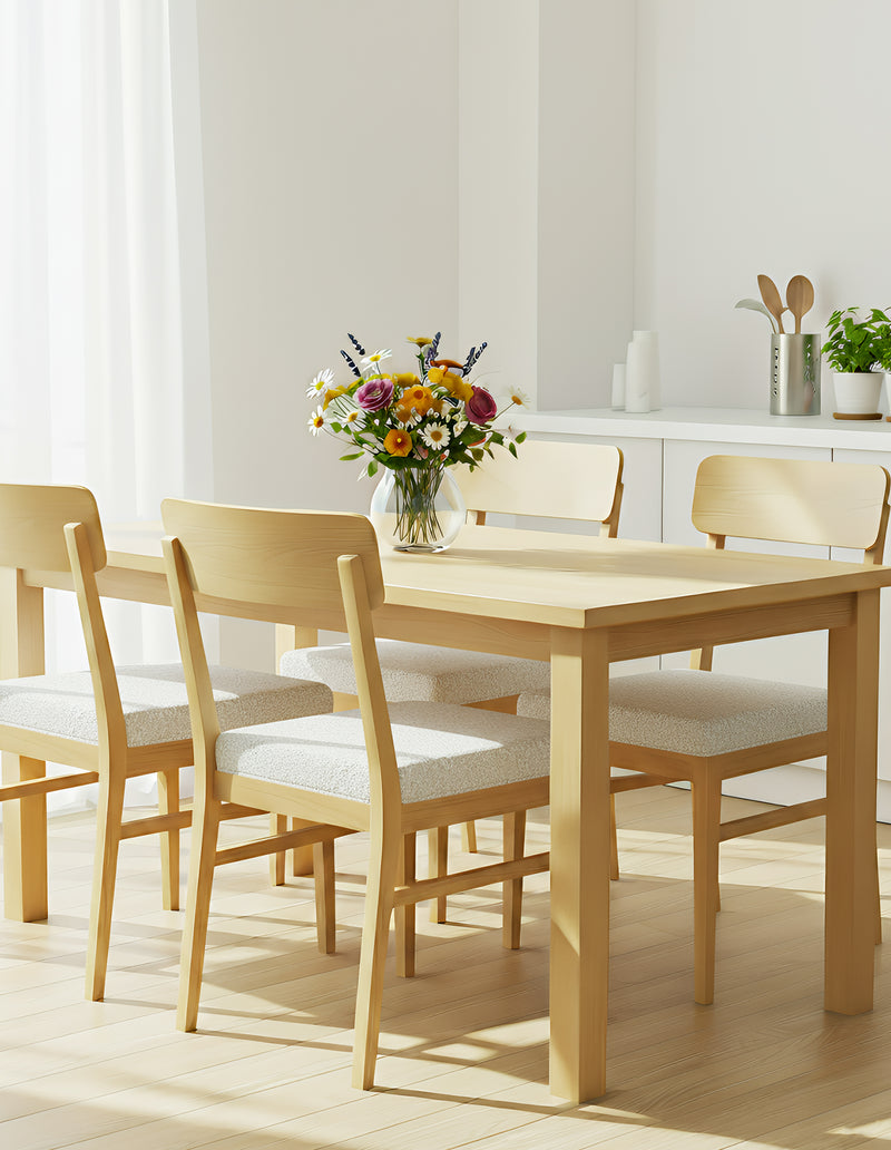 Anyseat Cover Flakey White Print Chair Cover – Stretch Washable Removable Seat Cover for Dining & Kitchen