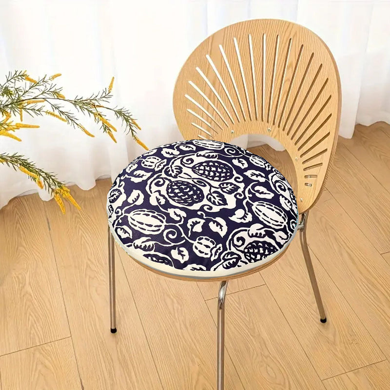 Anyhouz 45cm Puff Polyester Cotton Pillow with EPP Particle Insert for Enhanced Comfort Home Decor