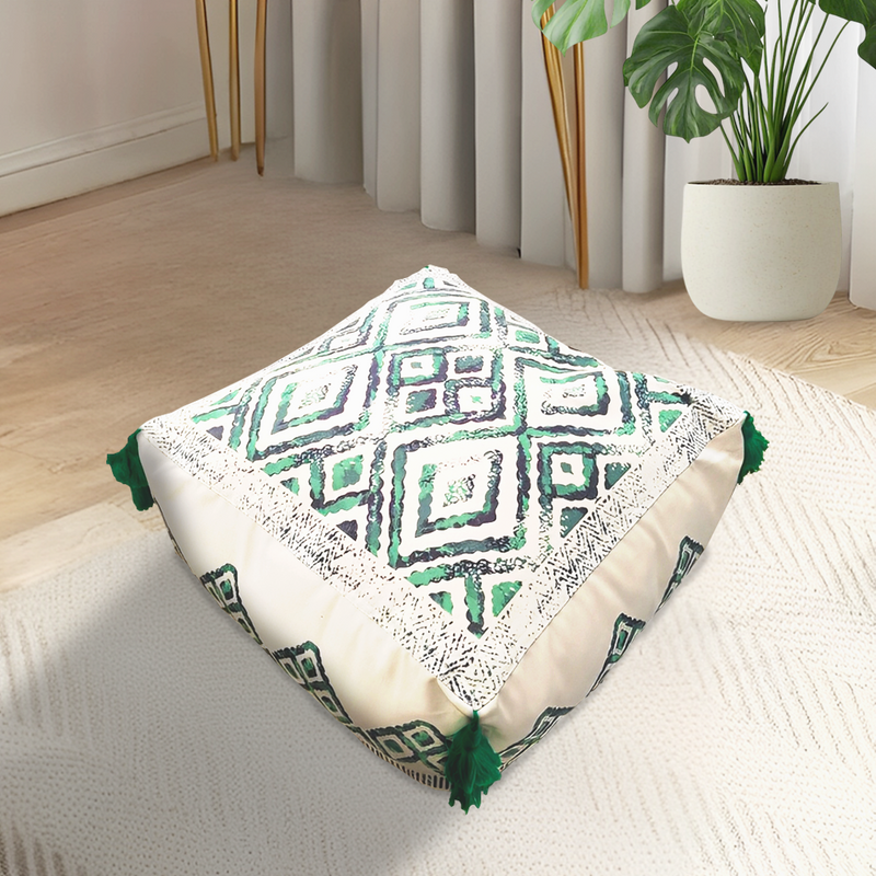 Anyhouz 42cm Ultra Comfort Polyester Cotton Cushion with EPP Particle Support Home Decor