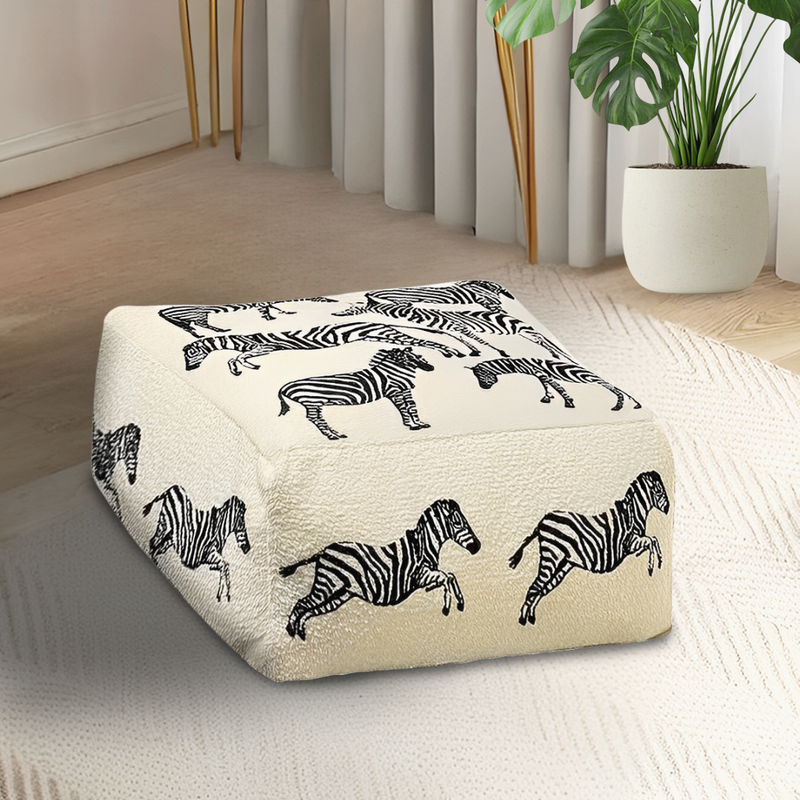 Anyhouz 2PC 48cm Premium Polyester Fiber Cushion with EPP Particle Inserts Home Decor