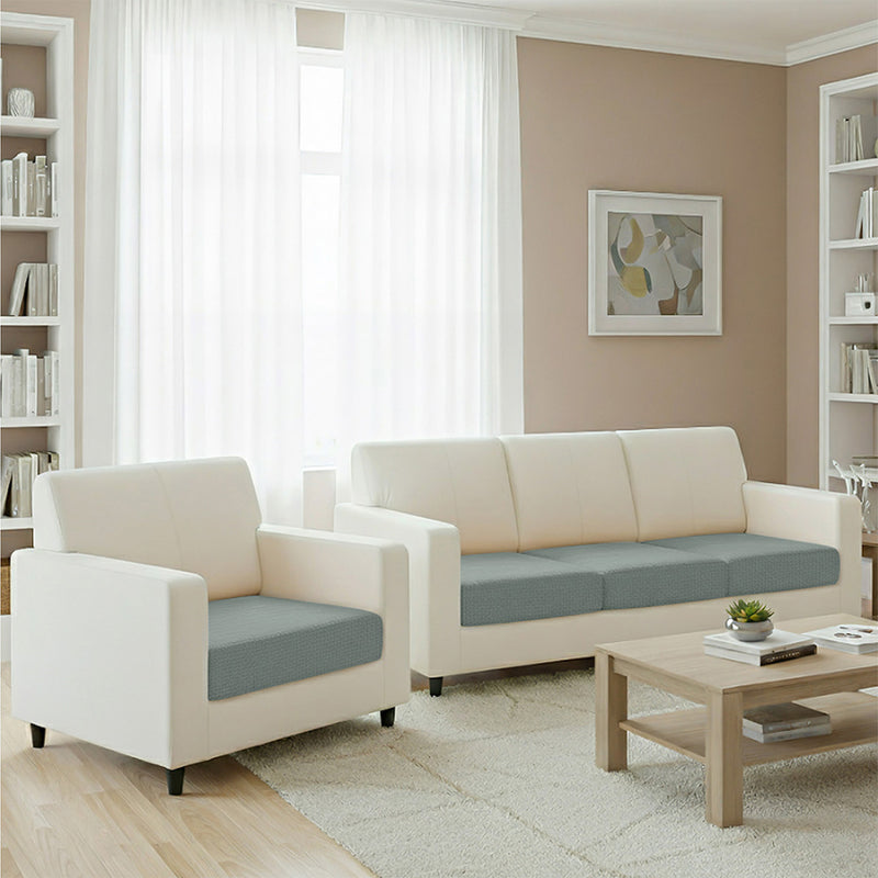 Anyhouz Sofa Cover Cypress Green Polyester Thick Stretchable Cushion For Living Room 1Pc Back Cushion