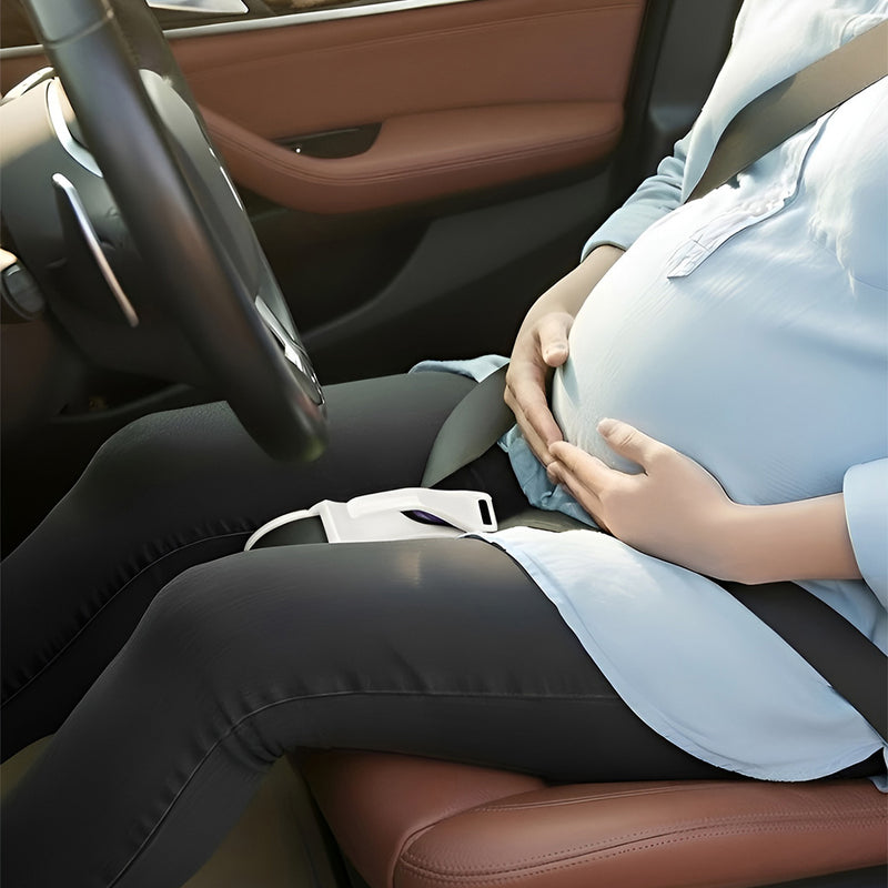 Anyseat Pregnant Car Seat Belt White for Comfort and Safety Maternity Moms Belly Protection