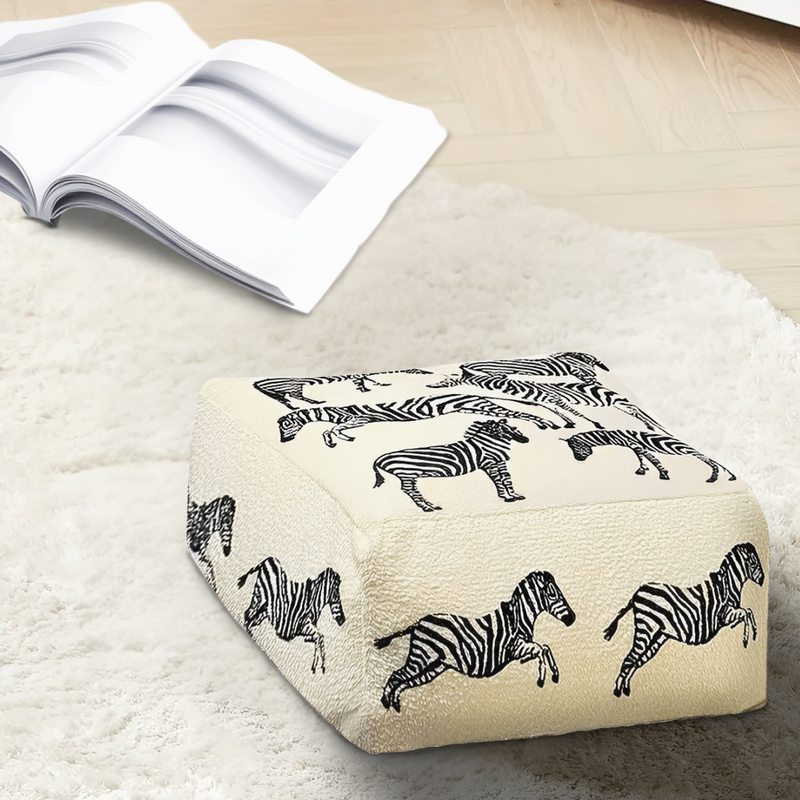 Anyhouz 2PC 48cm Premium Polyester Fiber Cushion with EPP Particle Inserts Home Decor