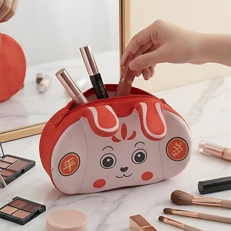 Cute Bunny Pouch – Adorable Rabbit‑Shaped Cosmetic & Travel Organizer Bag