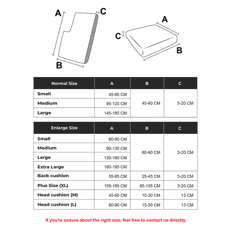 Anyhouz Sofa Cover Old Rose Polyester Thick Stretchable Cushion For Living Room 1Pc Back Cushion