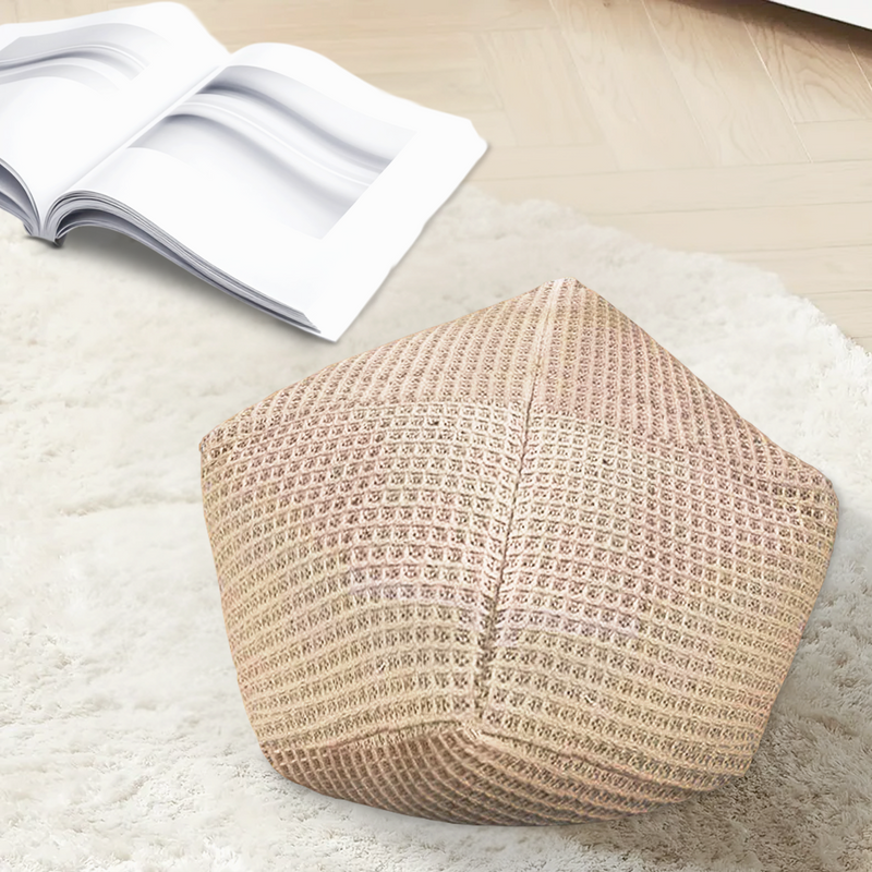 Anyhouz 40cm Premium Leather Pillow for Superior Support and Comfort Home Decor